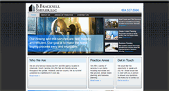 Desktop Screenshot of bshulerlaw.com